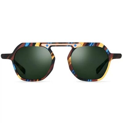 Good price 醋酸纤维圆形男女通用太阳镜，FP9815 复古框太阳镜 online